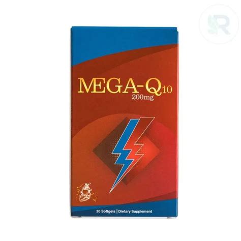mega-q cap 30's|Mega Q10 Med.